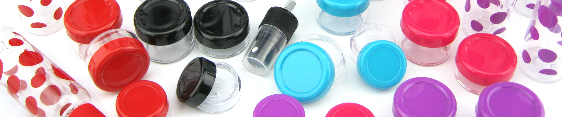 Plastic Cosmetic Cream Jars